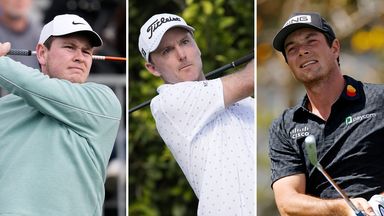 Robert MacIntyre, Russell Henley and Viktor Hovland are one of the notable threeballs over the first two days 