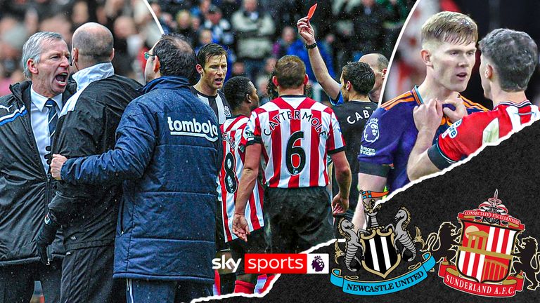 Newcastle-Sunderland's feistiest moments.