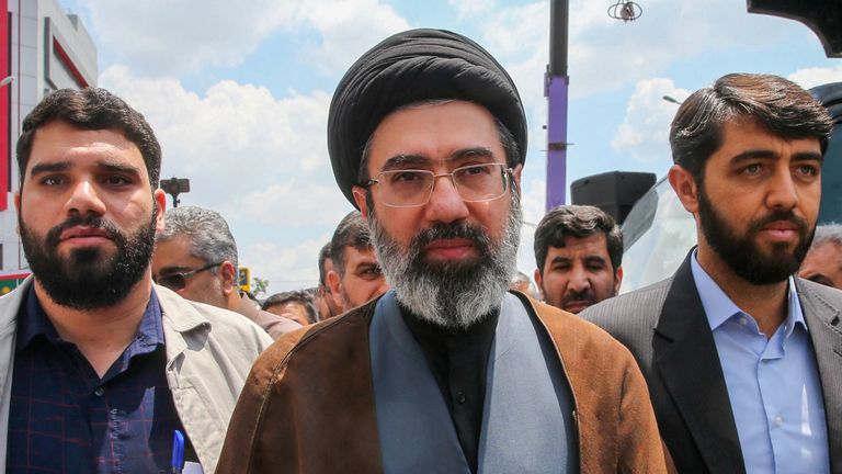 Mojtaba Khamenei in 2019. Pic: Reuters