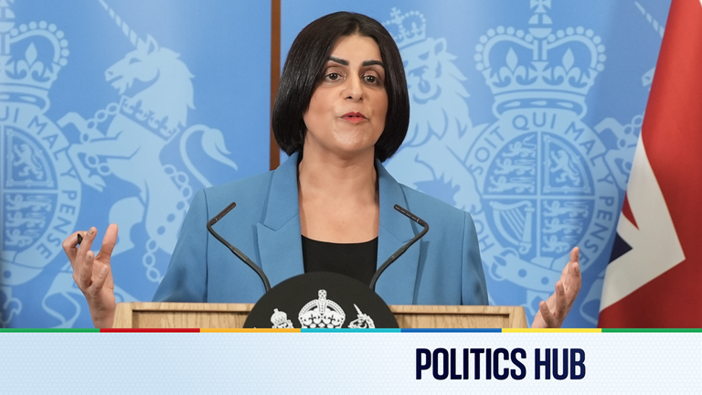 Home Secretary Shabana Mahmood. Pic: PA