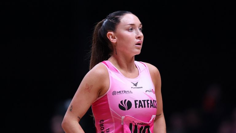 Alicia Scholes of London Pulse at the NSL Super Cup 2026