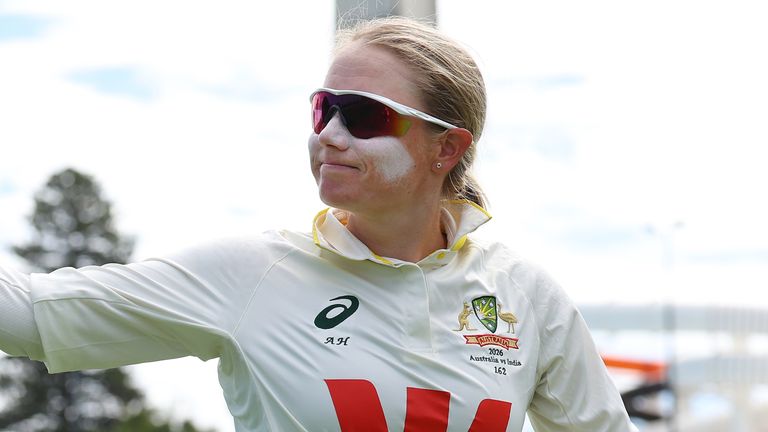 Alyssa Healy has played her final game for Australia, bowing out after a 10-wicket thrashing of India in Test cricket