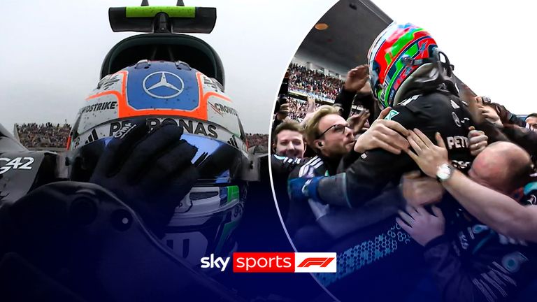 Chinese Grand Prix: Kimi Antonelli claims his debut win for Mercedes