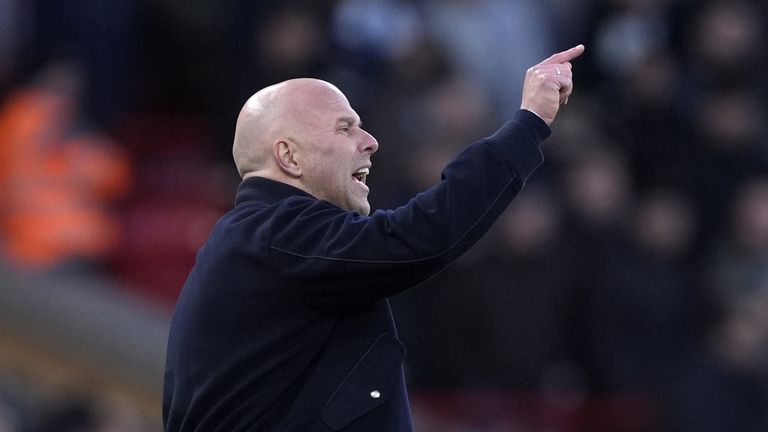 Arne Slot's Liverpool were booed after the 1-1 draw with Tottenham