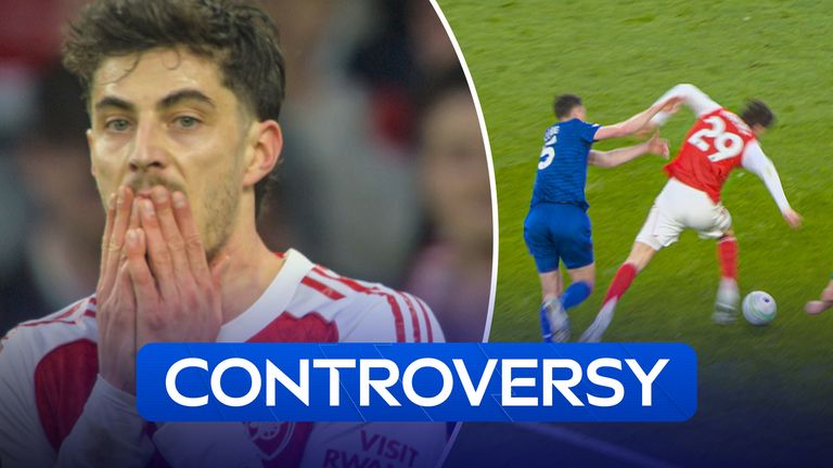 Kai Havertz penalty appeal