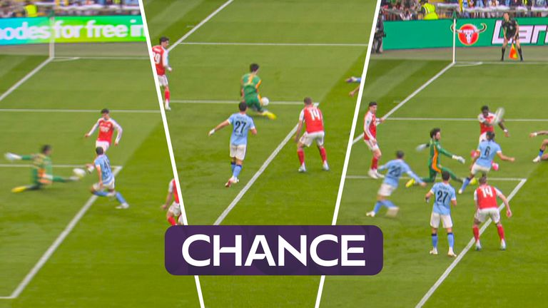 Trafford triple save