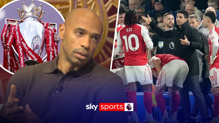 Thierry Henry defends his former club’s playing style this season after rival teams criticise it while they edge toward a first Premier League title in 22 years.