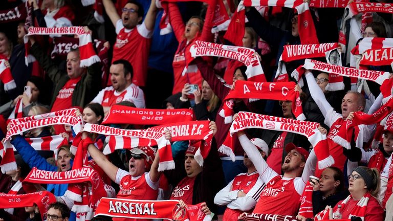 Arsenal fans