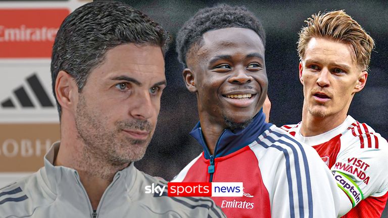 Arteta on Arsenal, Saka and more.