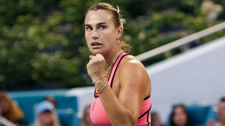 Sabalenka sets up another Rybakina showdown in Miami Open semi-finals