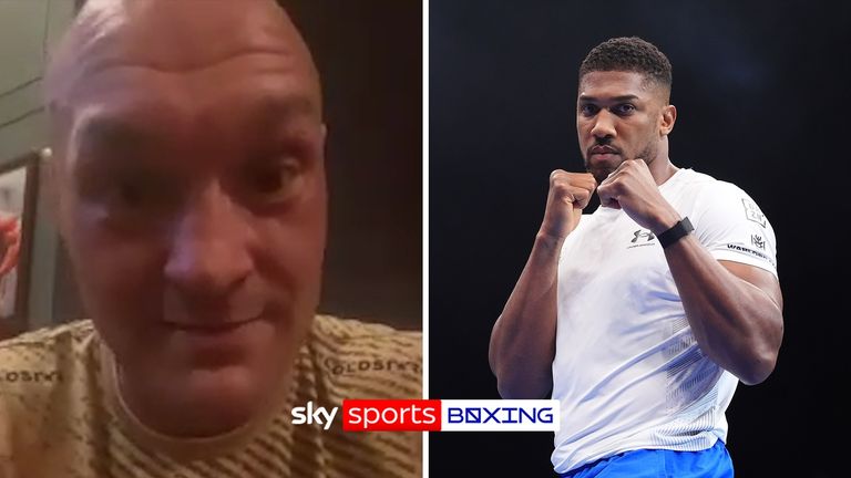 Tyson Fury is determined to fight his domestic rival Anthony Joshua before he retires.