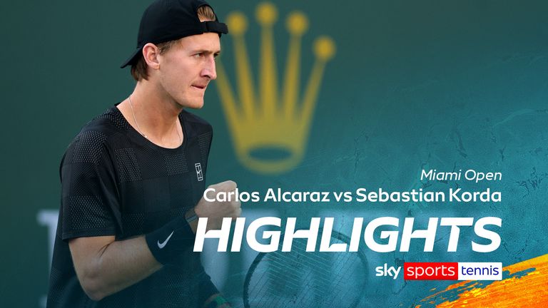 Carlos Alcaraz vs Sebastian Korda