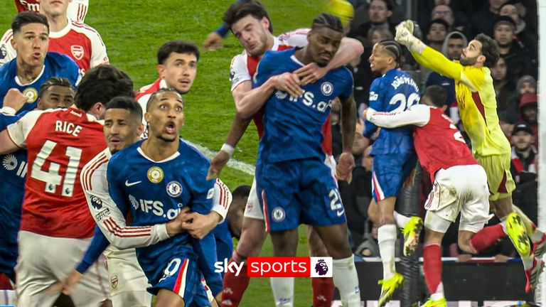 Patrick Viera and Daniel Sturridge give their thoughts on both Chelsea's penalty shouts during their clash against Arsenal which both went unnoticed by referee Darren England on the field. 