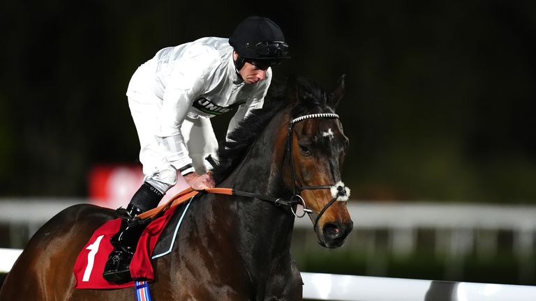 Ryan Moore was drafted in to ride Constitution Hill at Kempton in place of the suspended Oisin Murphy