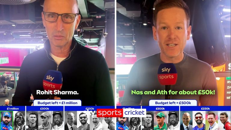 Ahead of the IPL, Nasser Hussain, Ravi Shastri, Tash Farrant and Eoin Morgan pick their best four players with a £2 million budget!