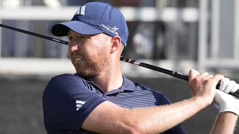 Daniel Berger is leading the Arnold Palmer Invitational