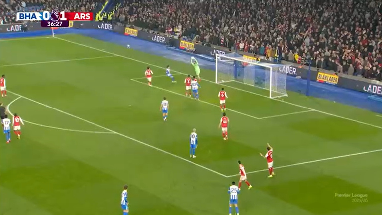 डिएगो गोमेझच्या उजव्या विंग क्रॉसवर डेव्हिड रायाने झेल घेतला