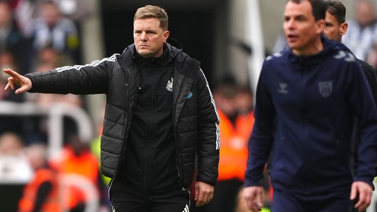 Eddie Howe believes that defeat is a harsh result for Newcastle after losing 2-1 in the Tyne-Wear derby