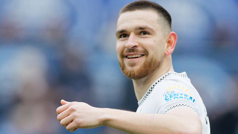 Zan Vipotnik celebrates after scoring Swansea's opener against Stoke