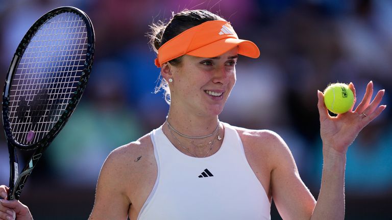 Elina Svitolina, Indian Wells 2026 (Associated Press)