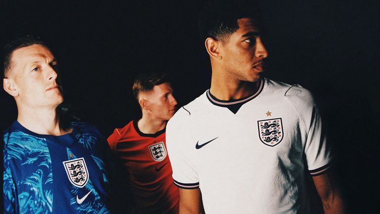 England reveal 2026 World Cup kit