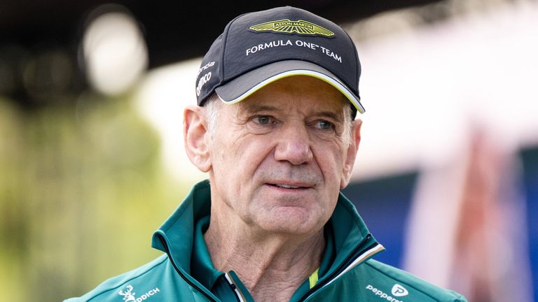 Adrian Newey at the 2026 Australian GP (Memmler/picture-alliance/dpa/AP Images)