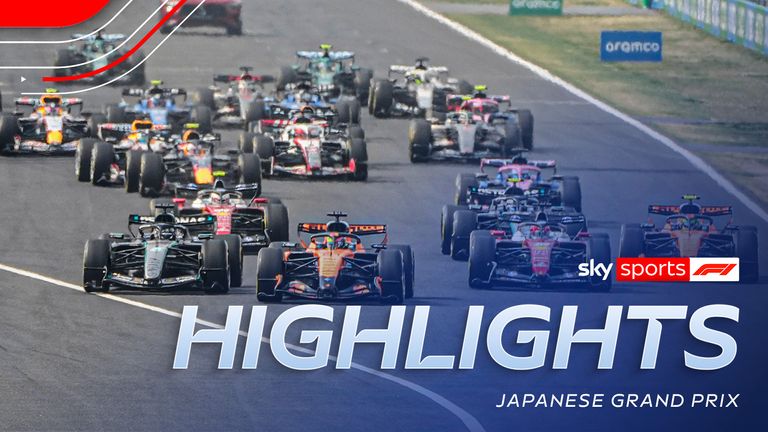 Highlights from the 2026 Japanese Grand Prix.