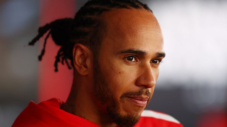 Lewis Hamilton at the 2026 Japanese GP