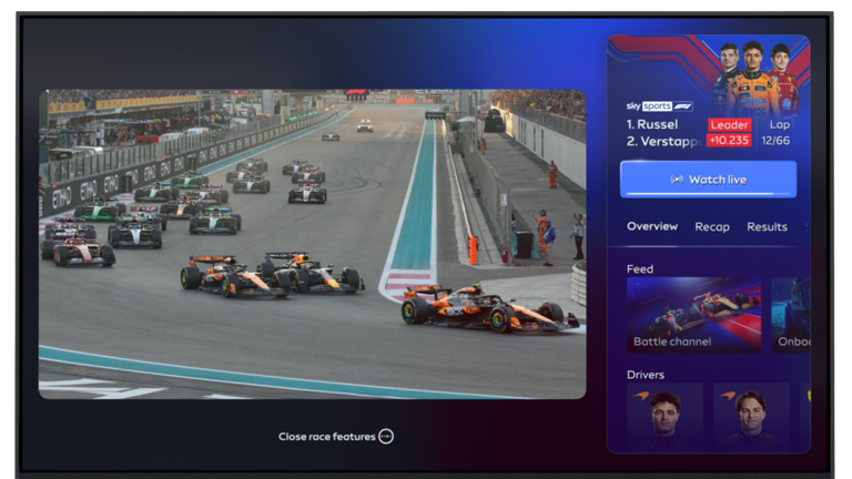 Sky Sports unveils 2026 coverage plans and new F1 titles featuring Tate McRae’s ‘Just Keep Watching’