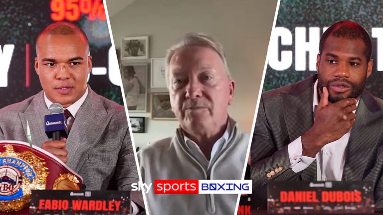 Fabio Wardley or Daniel Dubois to fight Oleksandr Usyk? Frank Warren reveals all!