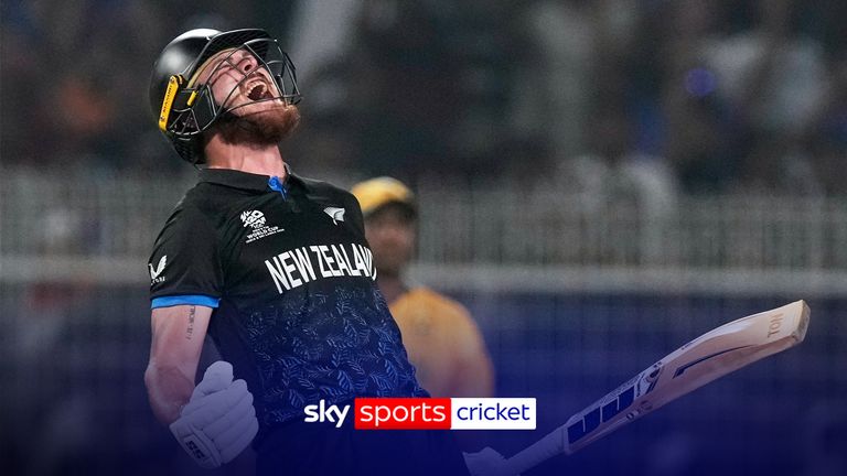 Finn Allen hits fastest hundred in tournament as New Zealand hammer South Africa to reach final