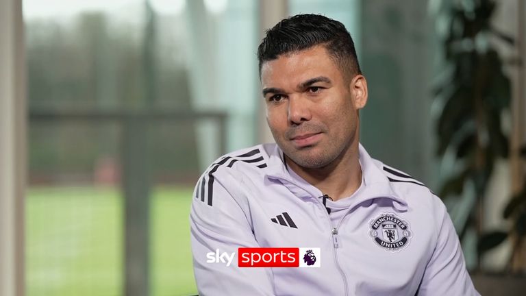 Casemiro admits he's been pleasantly surprised by the positive reaction he's received from the Manchester United fans after announcing he'll be leaving the club at the end of this season.