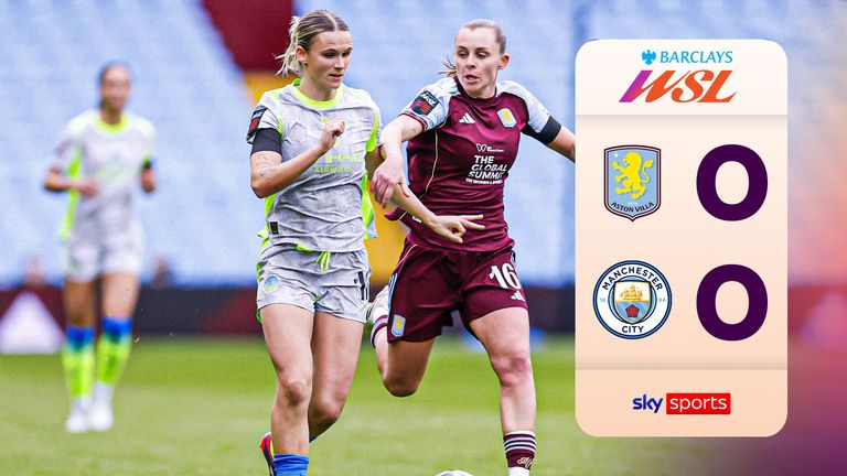 Aston Villa 0-0 Man City WSL