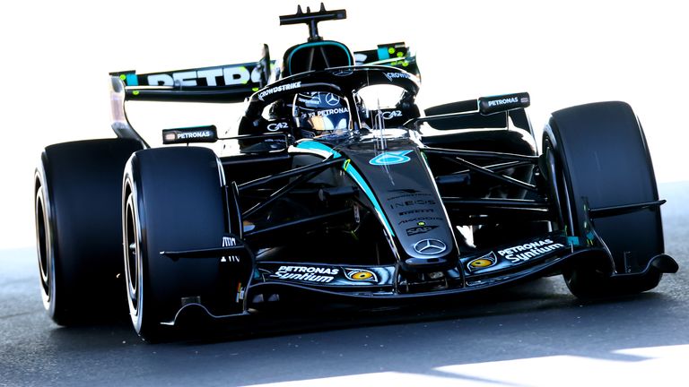 Russell just fastest in first Japan practice as McLaren show promise too