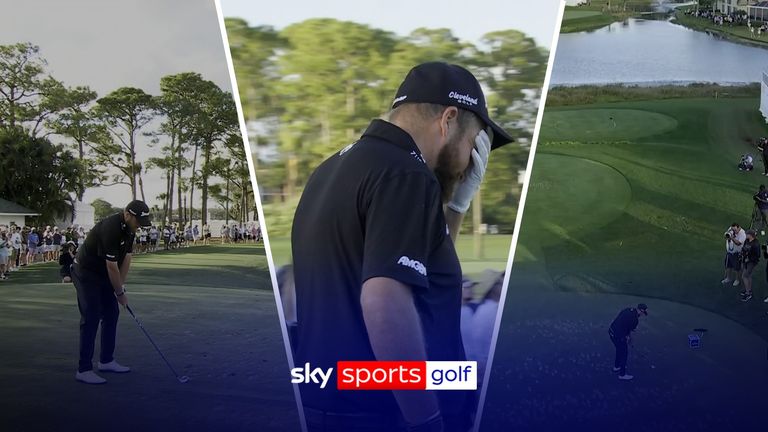 Having led by three, Shane Lowry found the water with his tee shot at the 16th and 17th holes as he blew his chance of winning the Cognizant Classic.