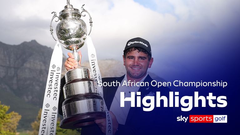 Highlights from the final round of the Investec South African Open Championship at Stellenbosch Gold Club.