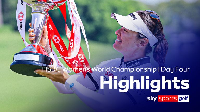 Highlights from the third round of the HSBC Women's World Championship at the Sentosa Golf Club, Singapore.
