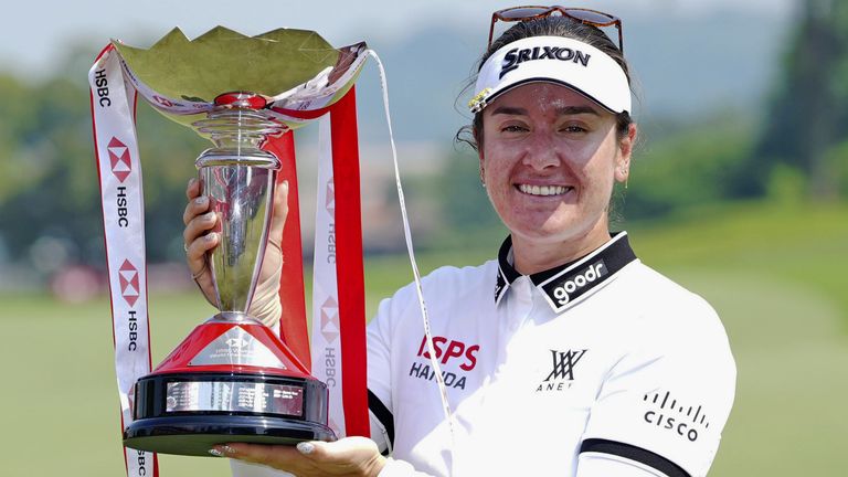 Hannah Green ha vinto il campionato mondiale femminile HSBC 2026 a Singapore (Associated Press)
