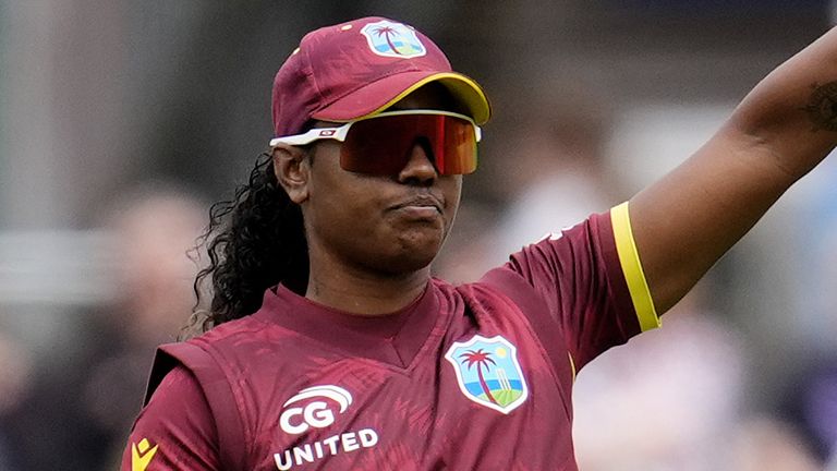 West Indies' Hayley Matthews