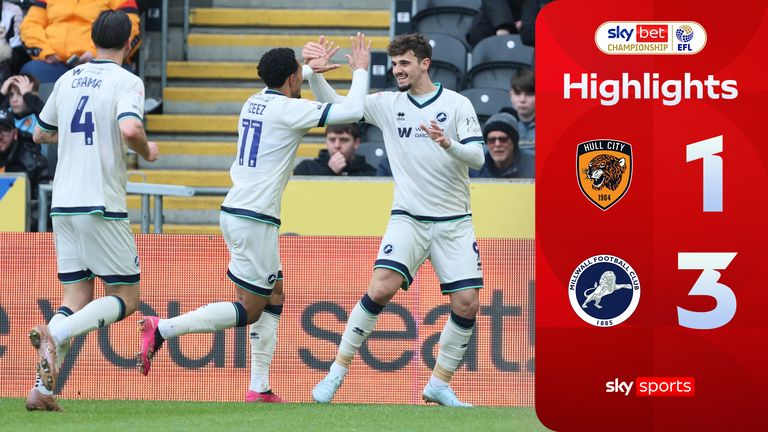 Hull City 1-3 Millwall | Championship Highlights