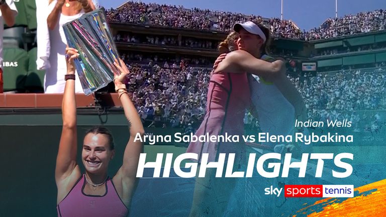 Highlights of the 2026 Indian Wells Women's final between Aryna Sabalenka and Elena Rybakina. 