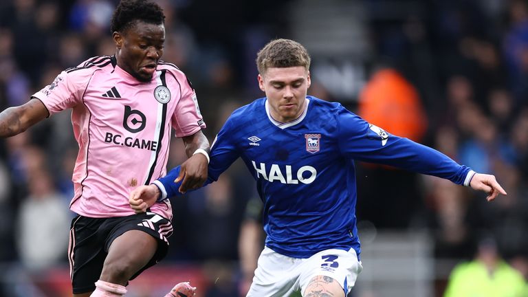 Ipswich Town's Leif Davis