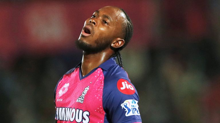 Rajasthan Royals' Jofra Archer, IPL (Associated Press)