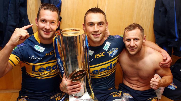 Leeds legends Danny McGuire, Kevin Sinfield and the late great Rob Burrow were key figures in their golden generation