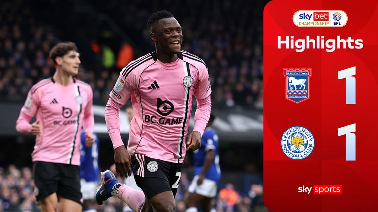 Ipswich 1-1 Leicester