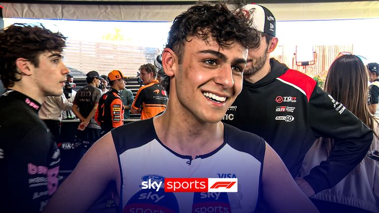 Australian Grand Prix: Arvid Lindblad reacts to his first race in F1