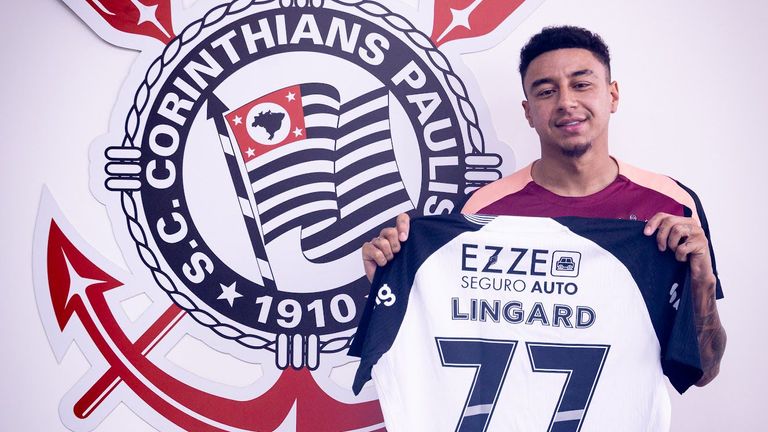 Jesse Lingard has signed for Corinthians on a free transfer