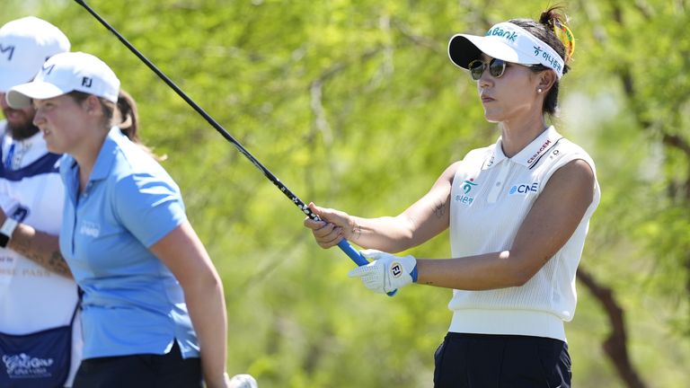 Lydia Ko al campionato Ford LPGA (foto di Brian Spurlock/Icon Sportswire) (Icon Sportswire tramite AP Images)