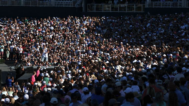 PONTE VEDRA BEACH, FL - 10. maaliskuuta: Äänitystaiteilija Ludacris esiintyy THE PLAYERS Championshipin aikana 10. maaliskuuta 2026 TPC Sawgrassissa 