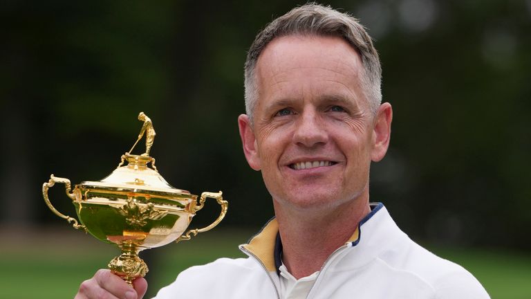 Donald given historic third stint as Europe's Ryder Cup captain